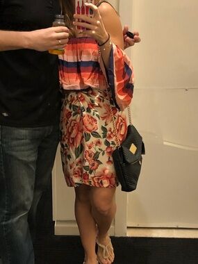 Farm Rio Off the shoulder mini dress